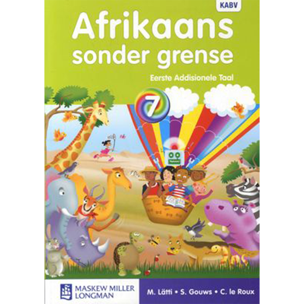 Afrikaans Sonder Grense Graad 7 Leerderboek Play School Room CC