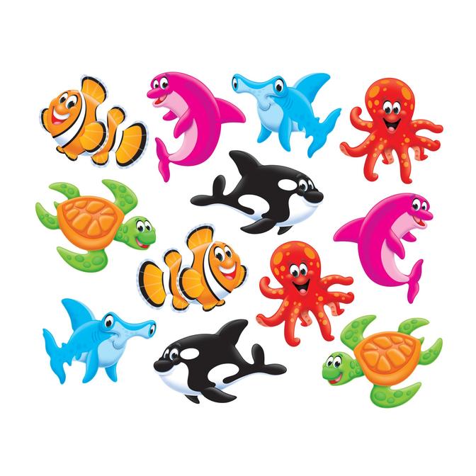 Sea Buddies® Mini Accents Variety Pack - Play School Room CC