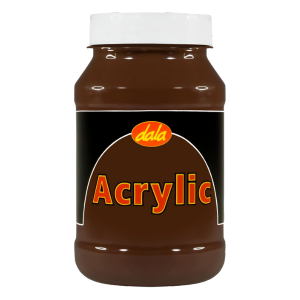 Dala Acrylic - Burnt Umber - 500 ml