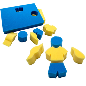 Sponge Painting Set - People - 23pcs