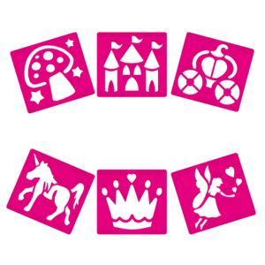 Stencils - Fairy-Themed - 6pcs