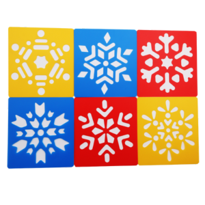 Stencils - Snowflakes- 6pcs
