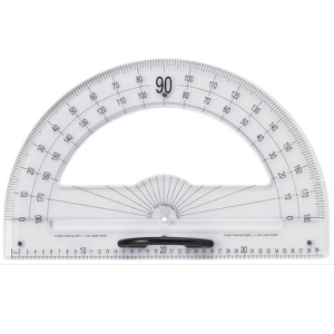 EDX Education - Teacher Protractor – Transparent