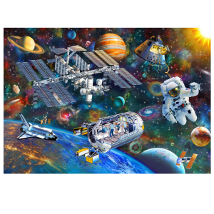 63 Piece - Space Station Puzzle