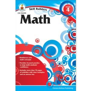 Skill Builders Math Workbook Grade 4