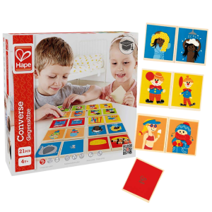 Hape - Home Hape - Home Education - Converse - 21pcs