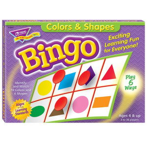 Colors & Shapes Bingo Game