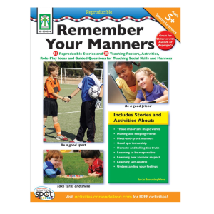 Remember Your Manners (Photocopiable)