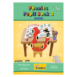 Jolly Phonics Pupil Book 3 Old Cover - Print Letters