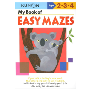 Kumon My Book of Easy Mazes