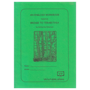 Bridge of Terabithia Workbook