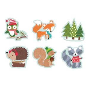 Winter Woodland Friends Cut Outs