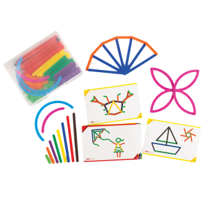 EDX Education - GeoStix Junior - 30 Activity Cards - 200pcs - Container