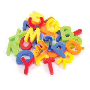 Magnetic Uppercase Plastic Letters - 26pcs