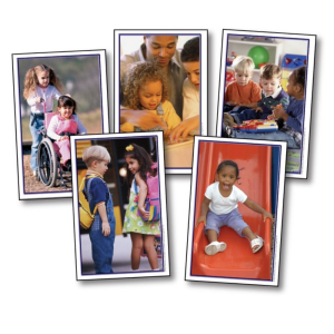 Children Learning Together Learning Cards