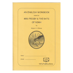 Mrs Frisby & The Rats of Nimh Workbook
