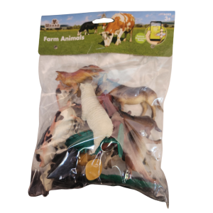 Farm Animals Toy Set - 16 pcs