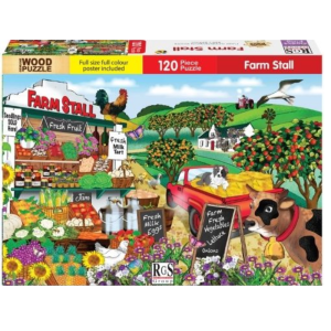 120 piece - Farm Stall Puzzle