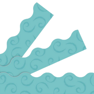 Teal Swirls Terrific Trimmers