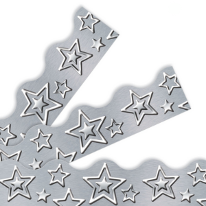 I Love Metal Silver Stars Terrific Trimmers
