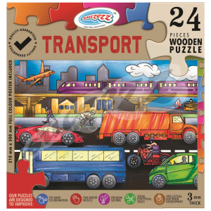 24-Piece Transport Puzzle