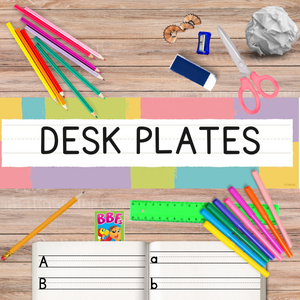 Desk Plates