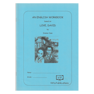 Love, David Workbook