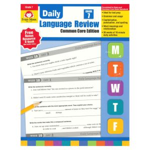 Evan-Moor Daily Language Review, Grade 7