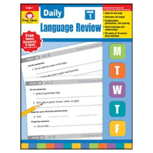 Evan-Moor Daily Language Review, Grade 1