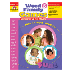 Word Family Games Level D