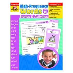 High-Frequency Words: Stories and Activities, Level D